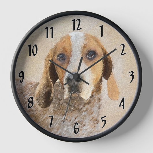 Amerikaanse Engelse Coonhound Schilderij - Honden (Voorkant)