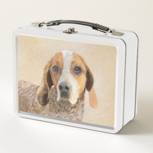 Amerikaanse Engelse coonhoundschildering - Dog Art (Voorkant)