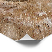 Amerikaanse Engelse coonhoundschildering - Dog Art Perfect Poster (Hoek)