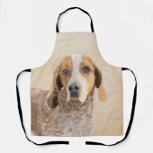 Amerikaanse Engelse coonhoundschildering - Dog Art Schort (Voorkant)