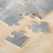 Amerikaanse Engelse Foxhound in Sledge Christmas Legpuzzel (Zijkant)