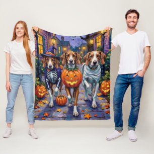 Amerikaanse Engelse Vosshond in Halloween Kostuums Fleece Deken