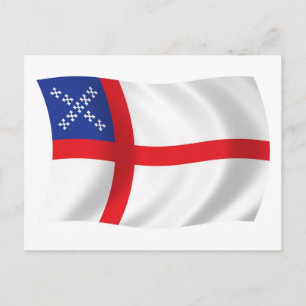Amerikaanse Episcopaalse Kerk Vlag Postkaart