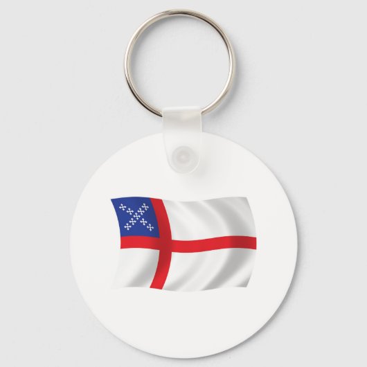 Amerikaanse Episcopaalse Kerk Vlag Sleutelhanger (Voorkant)