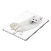 Amerikaanse Eskimo Dog (A) Notitieblok (Linkerzijde)