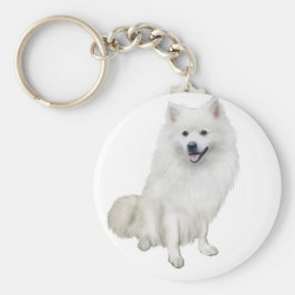 Amerikaanse Eskimo Dog (A) Sleutelhanger