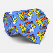 Amerikaanse Eskimo Dog Agility Gifts Stropdas (Opgerold)