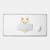 Amerikaanse Eskimo Dog Bureaumat (Keyboard & Muis)