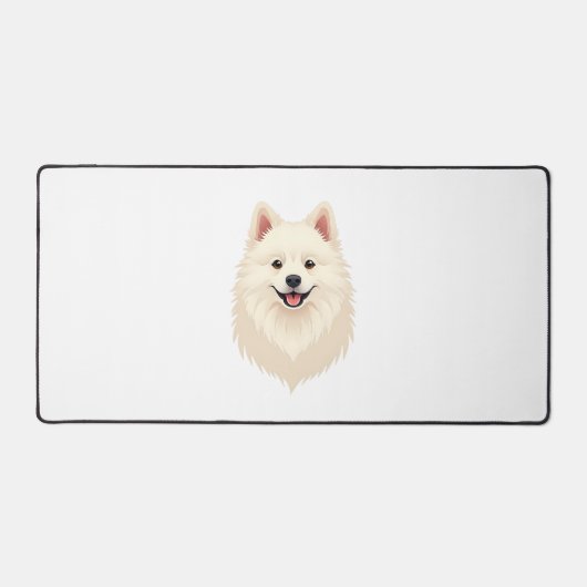 Amerikaanse Eskimo Dog Bureaumat (Voorkant)
