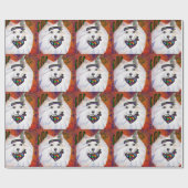 Amerikaanse Eskimo Dog Cadeaupapier (Vlak)