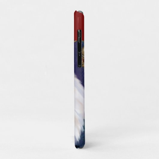 Amerikaanse Eskimo Dog Case-Mate iPhone Case (Achterkant/links)