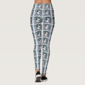 Amerikaanse Eskimo Dog Kerstmis Leggings (Achterkant)