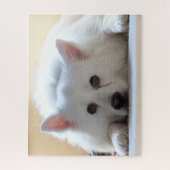 Amerikaanse Eskimo Dog Legpuzzel (Verticaal)