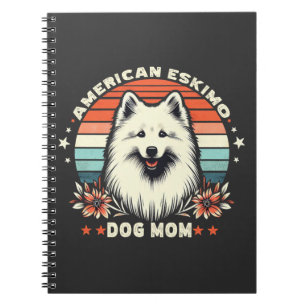 Amerikaanse Eskimo Dog Mam in Serenity Notitieboek
