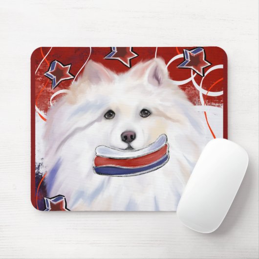 Amerikaanse Eskimo Dog Muismat (Met muis)