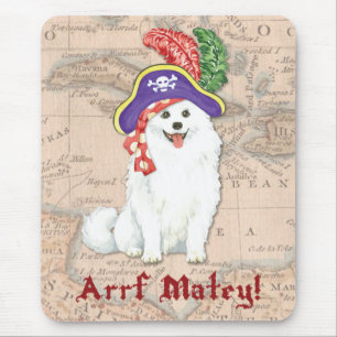 Amerikaanse Eskimo Dog Pirate Muismat
