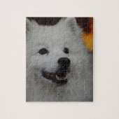 Amerikaanse Eskimo Dog Puzzle Legpuzzel (Verticaal)