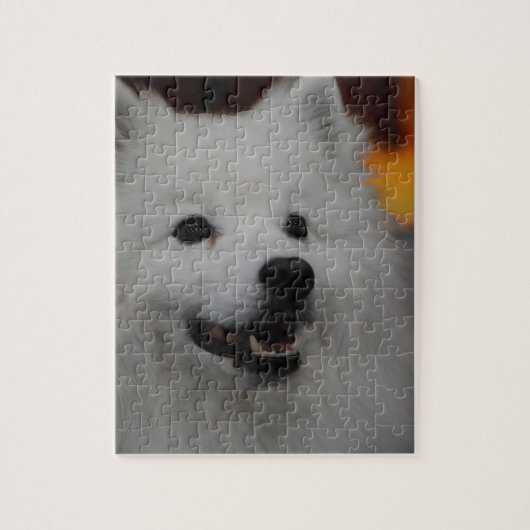 Amerikaanse Eskimo Dog Puzzle Legpuzzel (Verticaal)