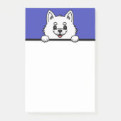 Amerikaanse Eskimo Dog Schattigee Puppy Hondenlief Post-it® Notes (Voorkant)