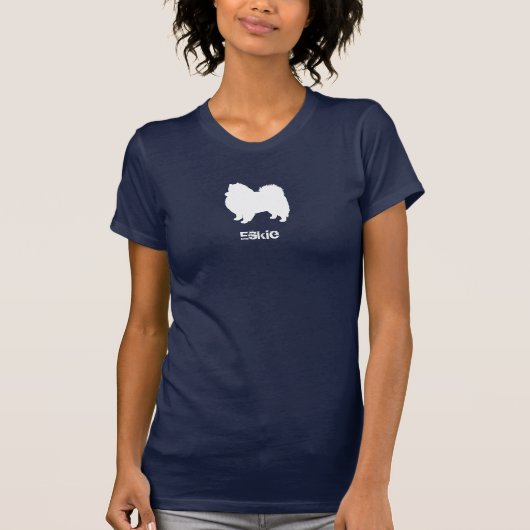 Amerikaanse Eskimo Dog T-shirt (Voorkant)