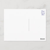 Amerikaanse Eskimo Eskie Puppy Dog Blank Briefkaar Briefkaart (Achterkant)