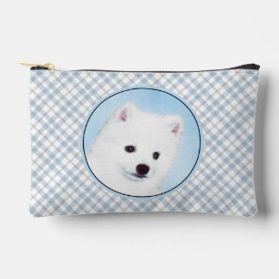 Amerikaanse Eskimo Eskie Puppy Schilderen Schattig Etui