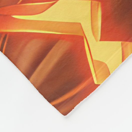 Amerikaanse Eskimo Halloween Spooky Fleece Deken (Hoek)