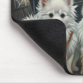 Amerikaanse Eskimo Halloween Spooky Muismat (Hoek)