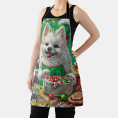 Amerikaanse Eskimo Holiday Baking: feestelijke ker Schort (Insitu)