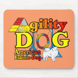 Amerikaanse Eskimo-hond Agility-cadeaus Muismat