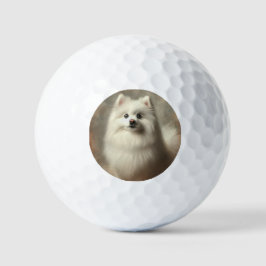 Amerikaanse Eskimo-hond Golfballen