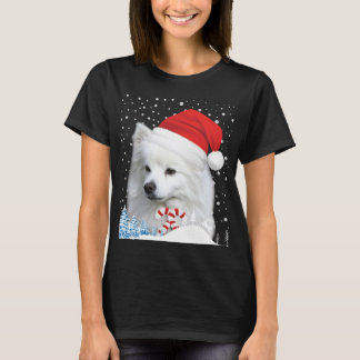 Amerikaanse Eskimo Hond Lelijke Kersttrui Santa H T-shirt