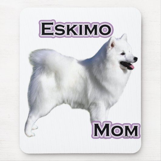 Amerikaanse Eskimo Hond Mam 4 Muismat (Voorkant)