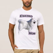 Amerikaanse Eskimo Hond Mam 4 T-shirt (Voorkant)