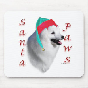 Amerikaanse Eskimo Hond Santa Paws Muismat