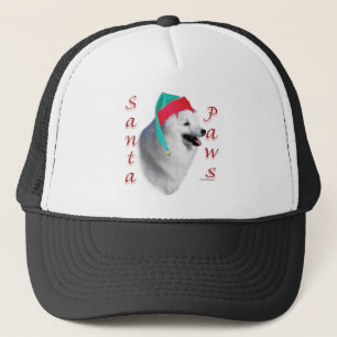 Amerikaanse Eskimo Hond Santa Paws Trucker Pet