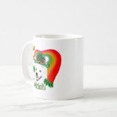 Amerikaanse Eskimo-hond St. Patricks Koffiemok (Voorkant links)