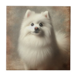 Amerikaanse Eskimo-hond Tegeltje