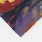 Amerikaanse Eskimo Honden Trick-or-Treating Hallow Fleece Deken (Hoek)