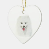 Amerikaanse Eskimo Keramisch Ornament (Links)
