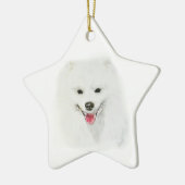Amerikaanse Eskimo Keramisch Ornament (Links)