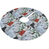 Amerikaanse Eskimo Kerstmis Kerstboom Rok (Gekanteld)