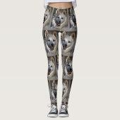 Amerikaanse Eskimo Leggings (Voorkant)