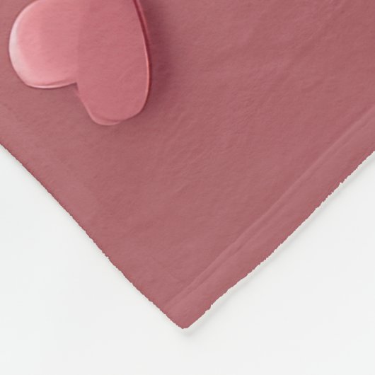 Amerikaanse Eskimo met Rozen - Valentijnsdag Fleece Deken (Hoek)