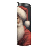 Amerikaanse Eskimo met Sinterklaas Feestelijke Ker Thermosbeker (Geroteerd rechts)