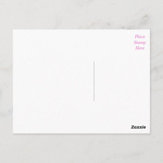 Amerikaanse Eskimo Puppy Dog Briefkaart (Achterkant)