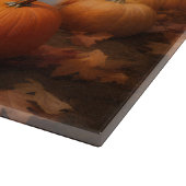 Amerikaanse Eskimo Puppy Herfst Delight Pompoen Snijplank (Hoek)