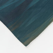 Amerikaanse Eskimo strand surfen schilderij Fleece Deken (Hoek)