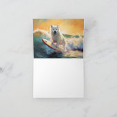 Amerikaanse Eskimo Strand Surfschildering Kaart (Binnen)