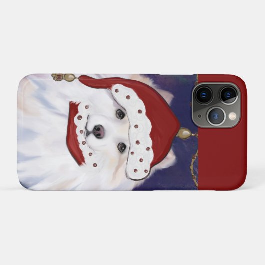 Amerikaanse Eskimohond Case-Mate iPhone Case (Achterkant (horizontaal))